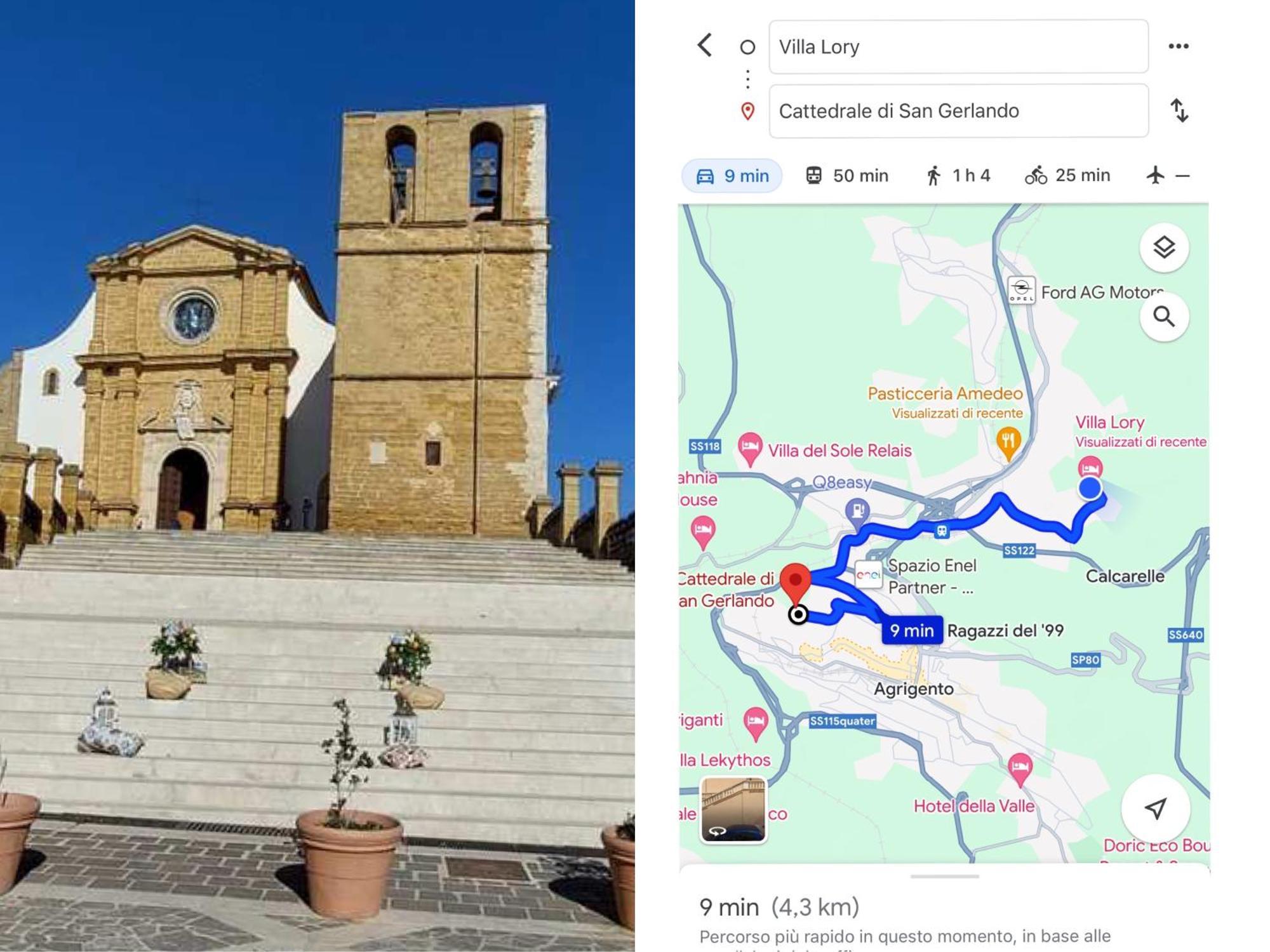 אגריג'נטו Villa Lory מראה חיצוני תמונה