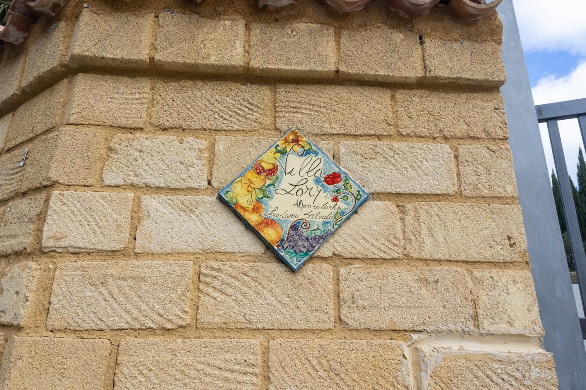 אגריג'נטו Villa Lory מראה חיצוני תמונה